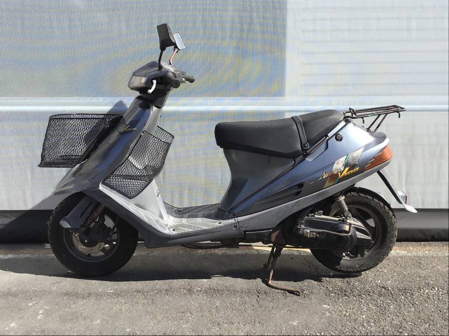 SUZUKI CE11A ADDRESS V100 圧縮有 販売証明書有 カギあり アドレスV100 原付2種 スクーター バイク■ジャンク品の画像1