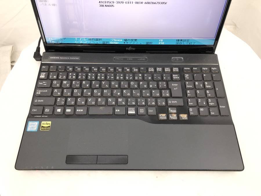 FUJITSU FMVA53B3B LIFEBOOK AH53/B3　Core i7 8550U 1.80GHz 8GB 500GB■1週間保証_画像5