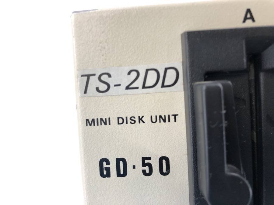 GLORIA SYSTEM GD・50 5インチ 外付けFDD MINI DISK UNIT TS-2DD■現状品_画像4