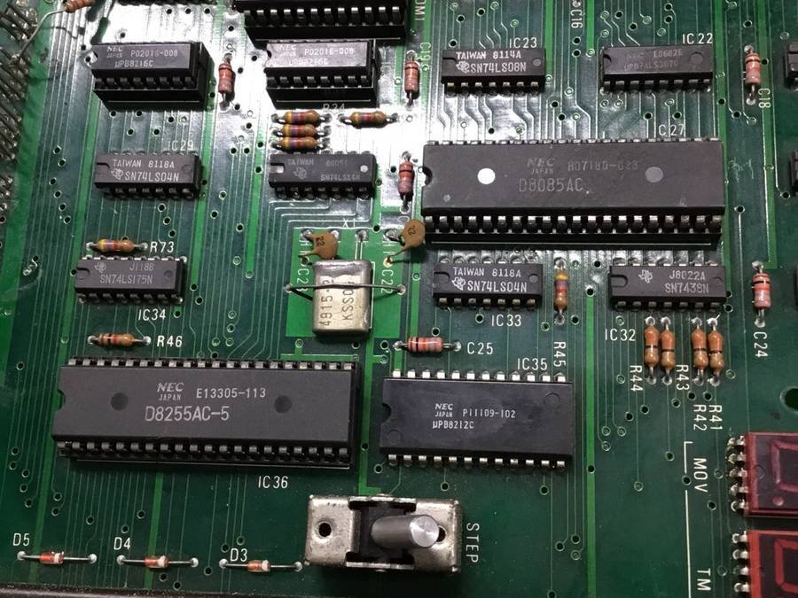 NEC TK-85 microcomputer basis board # junk 