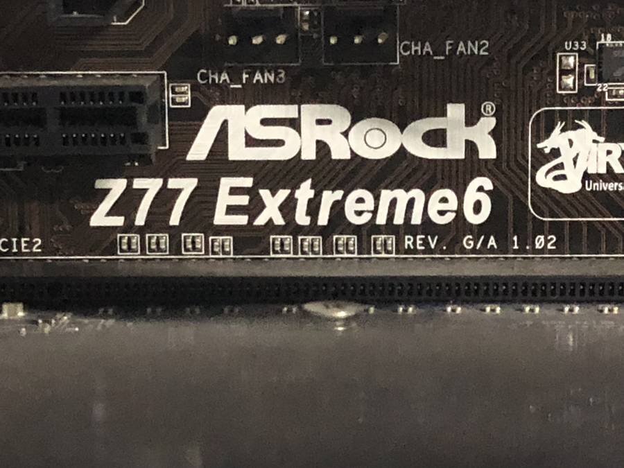 最終出品！　自作PC Z77 Extreme6 -　Core i7 3770K 3.50GHz 16GB■現状品_画像4