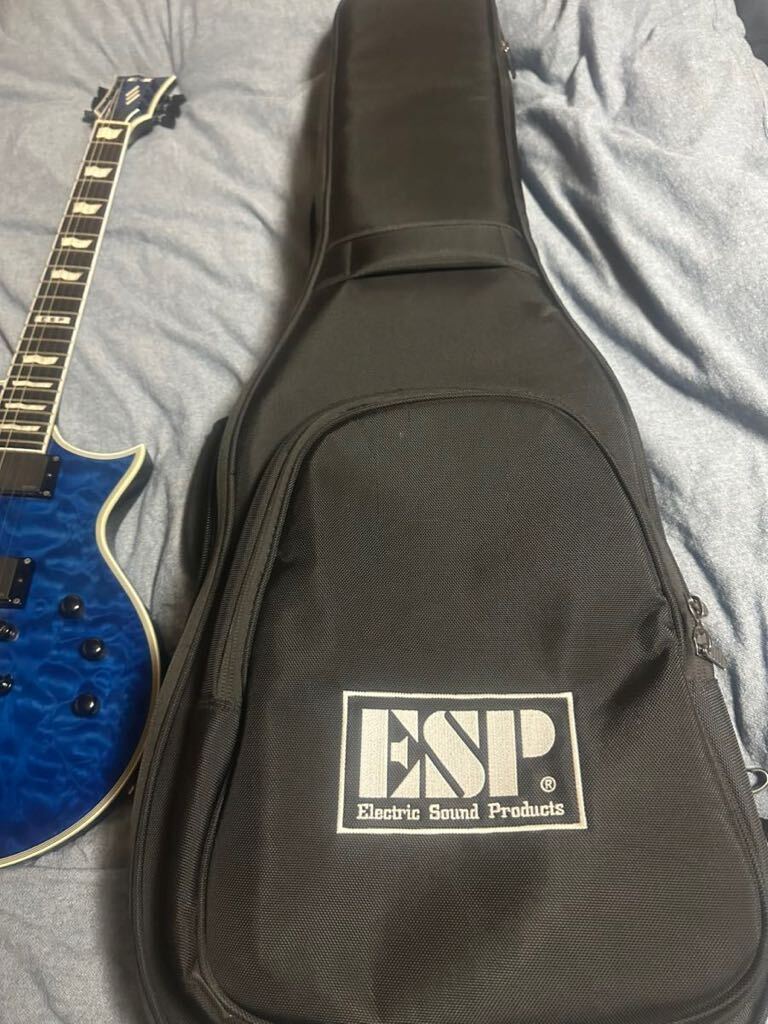 E-Ⅱ エレキギター EC QM/MB Eclipse イーツー エクリプス　ESP_画像8