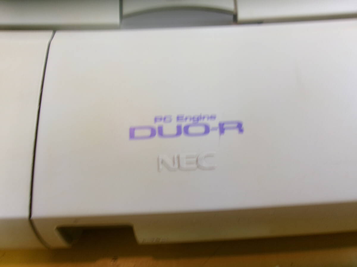 (D-1394)NEC PCEngine DUO-R PI-TG10 動作未確認 現状品_画像2