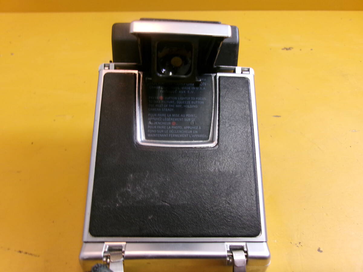 (D-1800)POLAROID SX-70 LAND CAMERA SONAR AUTOFOCUS 動作未確認 現状品_画像4