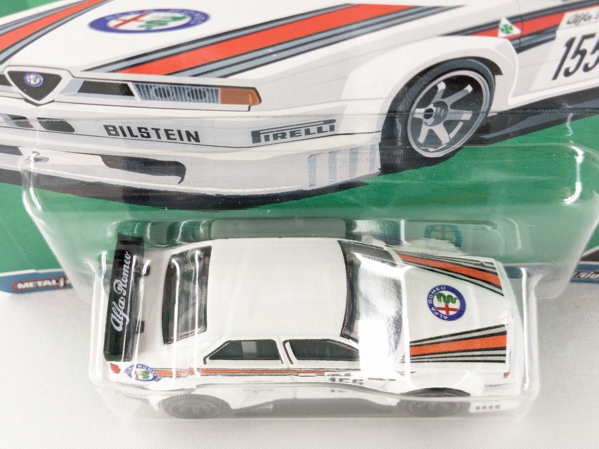 US版 ホットウィール プレミアム カーカルチャー アルファロメオ 155 V6 Ti Hot Wheels ALFA ROMEO FPY86 HKC48の画像3