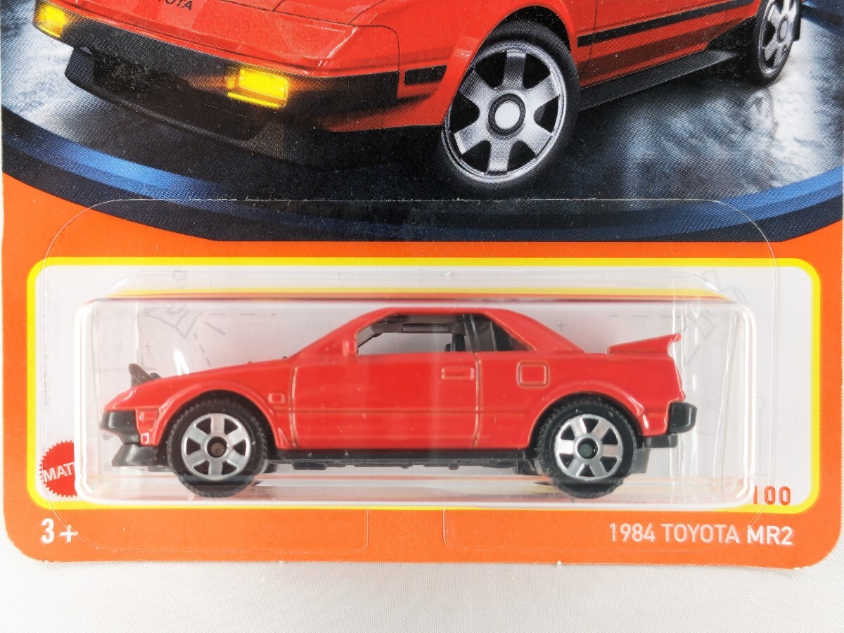 US版 マッチボックス 1984 トヨタ MR2 左ハンドル 赤 Matchbox TOYOTA 30782 HFP24_画像2