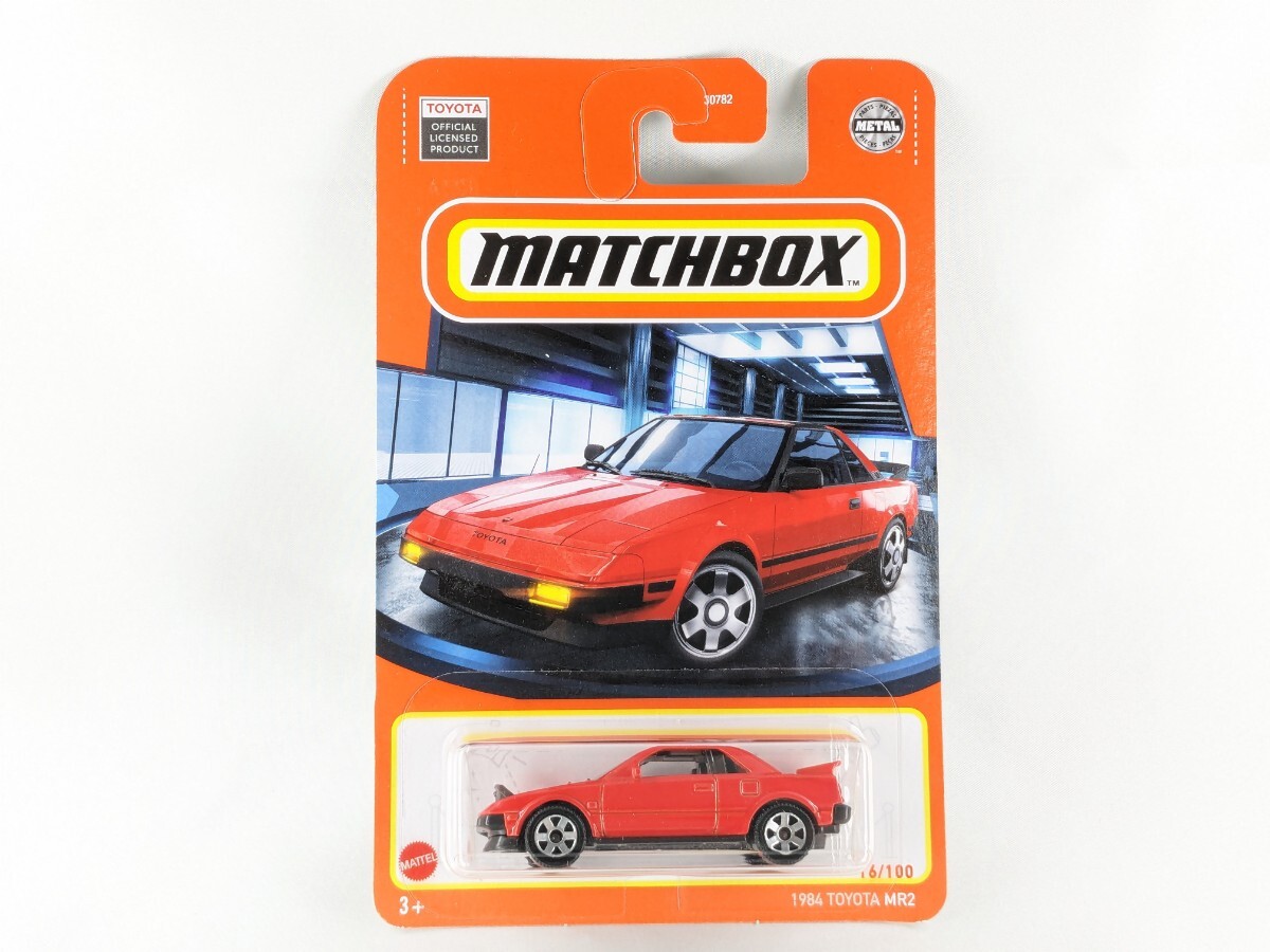 US版 マッチボックス 1984 トヨタ MR2 左ハンドル 赤 Matchbox TOYOTA 30782 HFP24_画像6