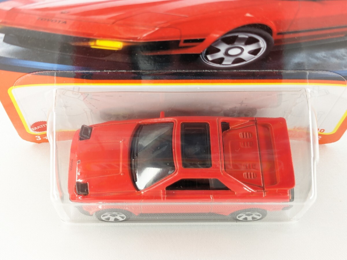 US版 マッチボックス 1984 トヨタ MR2 左ハンドル 赤 Matchbox TOYOTA 30782 HFP24_画像5