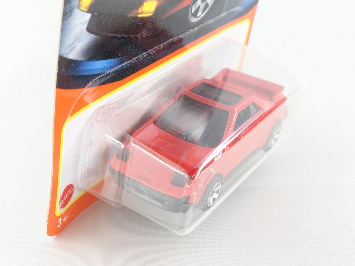 US版 マッチボックス 1984 トヨタ MR2 左ハンドル 赤 Matchbox TOYOTA 30782 HFP24_画像3