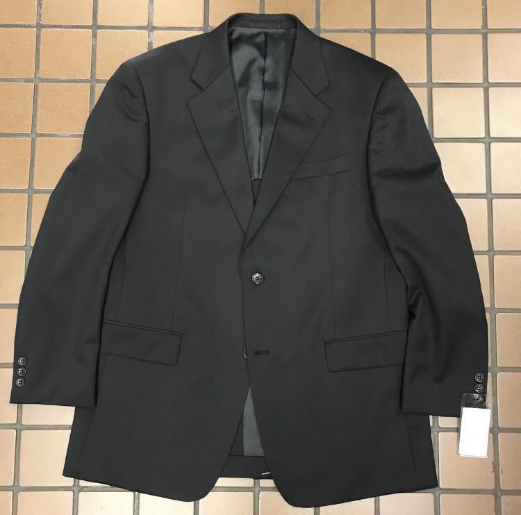 【新品★激安スーツ】喪服　礼服/未使用/サイズ2XL A8/ブラック　黒/センターベンツ　サラサラ生地　冠婚葬祭　アジャスター付_画像2