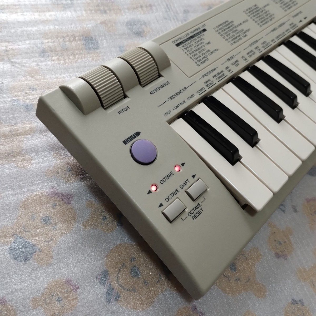 YAMAHA「CBX-K1 」MIDI キーボード・純正ACアダプター付き YAMAHA「CBX-K1 」MIDI キーボード・純正ACアダプター付き