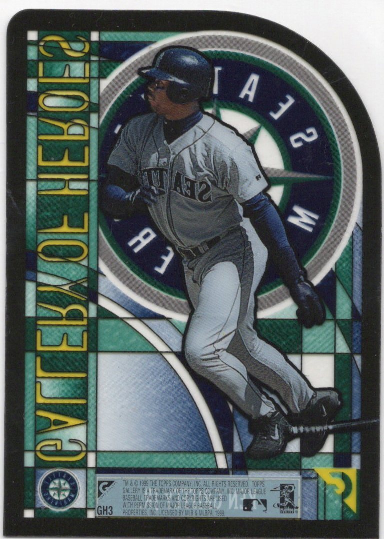 1998 TOPPS GALLERY HEROES GH-3 Ken Griffey Jr. ケン・グリフィー・ジュニア  新品ミント状態品 レアもの！の画像2