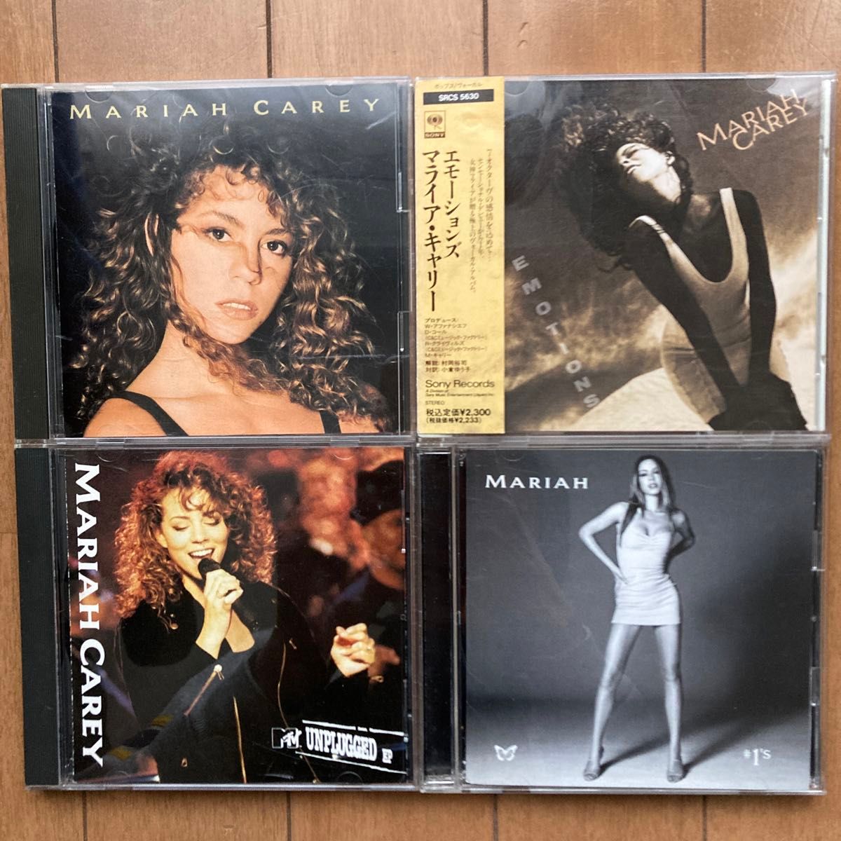 マライア・キャリー　Mariah Carey  CD4枚セット　マライア・キャリー／エモーションズ／アンプラグド／The Ones