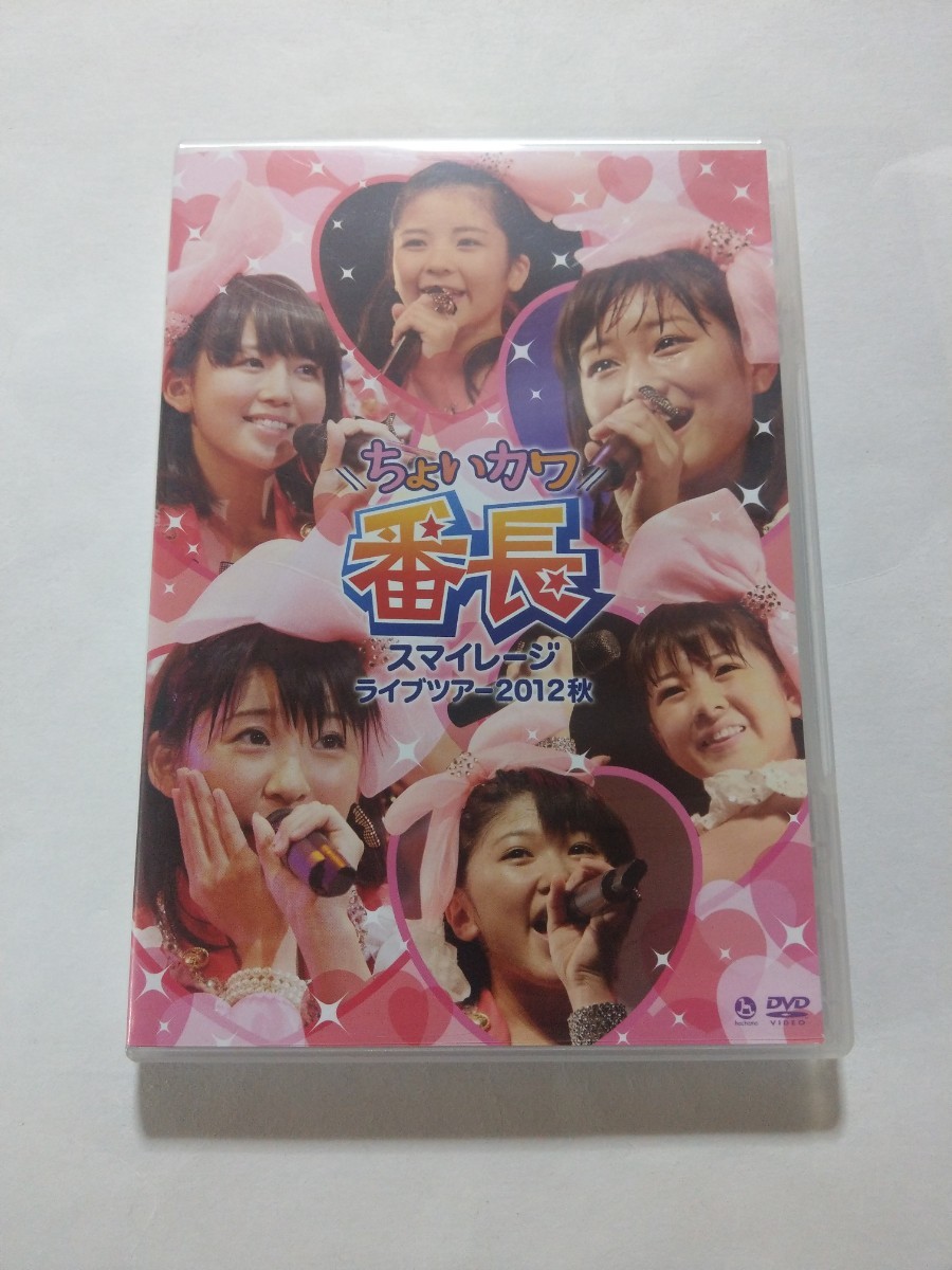 DVD　スマイレージ【ライブツアー2012秋 ちょいカワ番長】　キズ多数　和田彩花　福田花音　竹内朱莉　中西香菜　勝田里奈　田村芽実_画像1