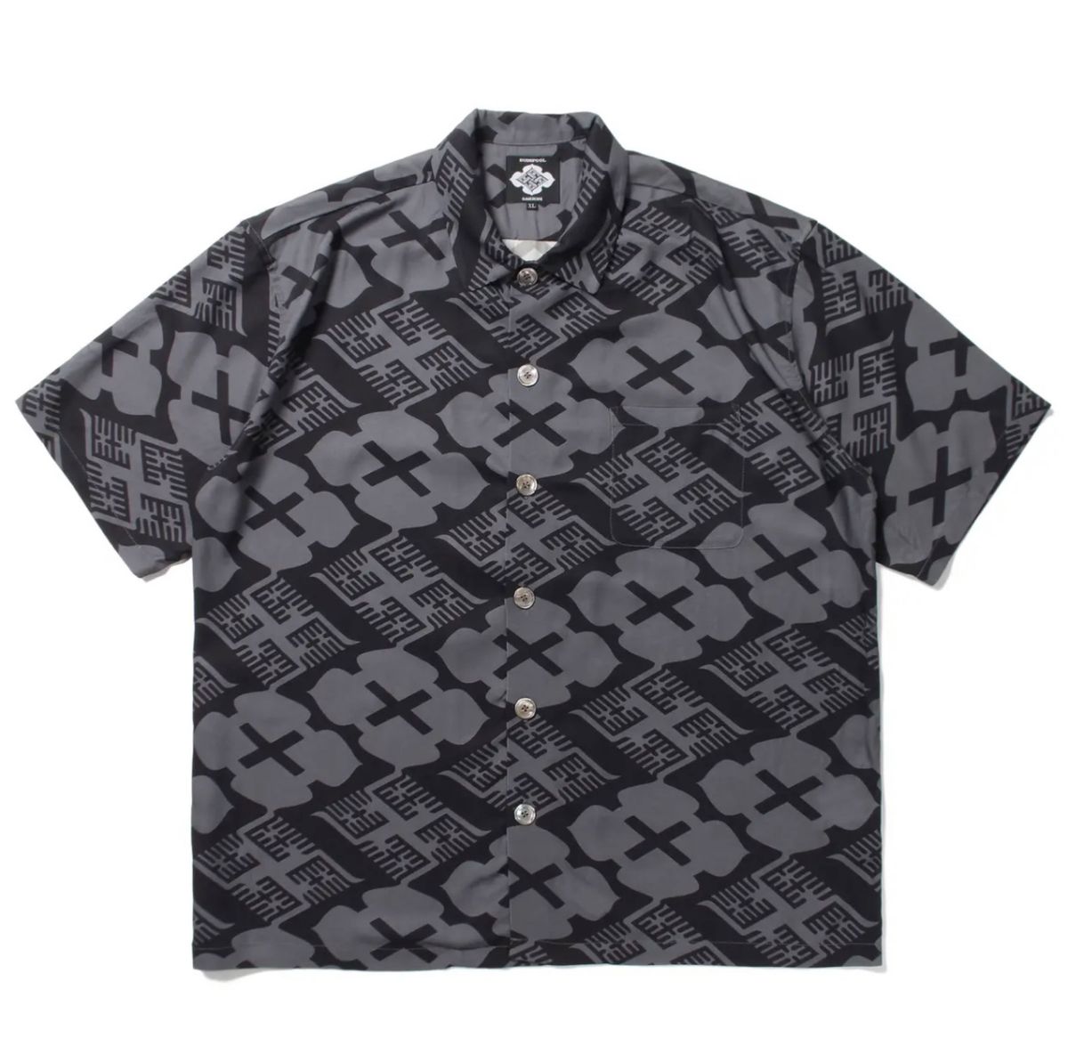GAKKIN × BUDSPOOL 軍鶏 シャツ 黒 XL 舐達麻 GAKKIN × BUDSPOOL 軍鶏 シャツ 黒 XL 舐達麻