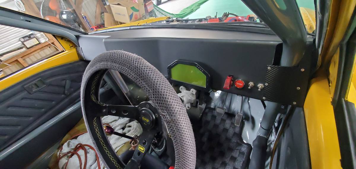 汎用 レース用 ＦＲＰ製 ダッシュボード  右ハンドル用 レーシング ダッシュボード AE86 N2 メーター取付・加工・レストア等にの画像9
