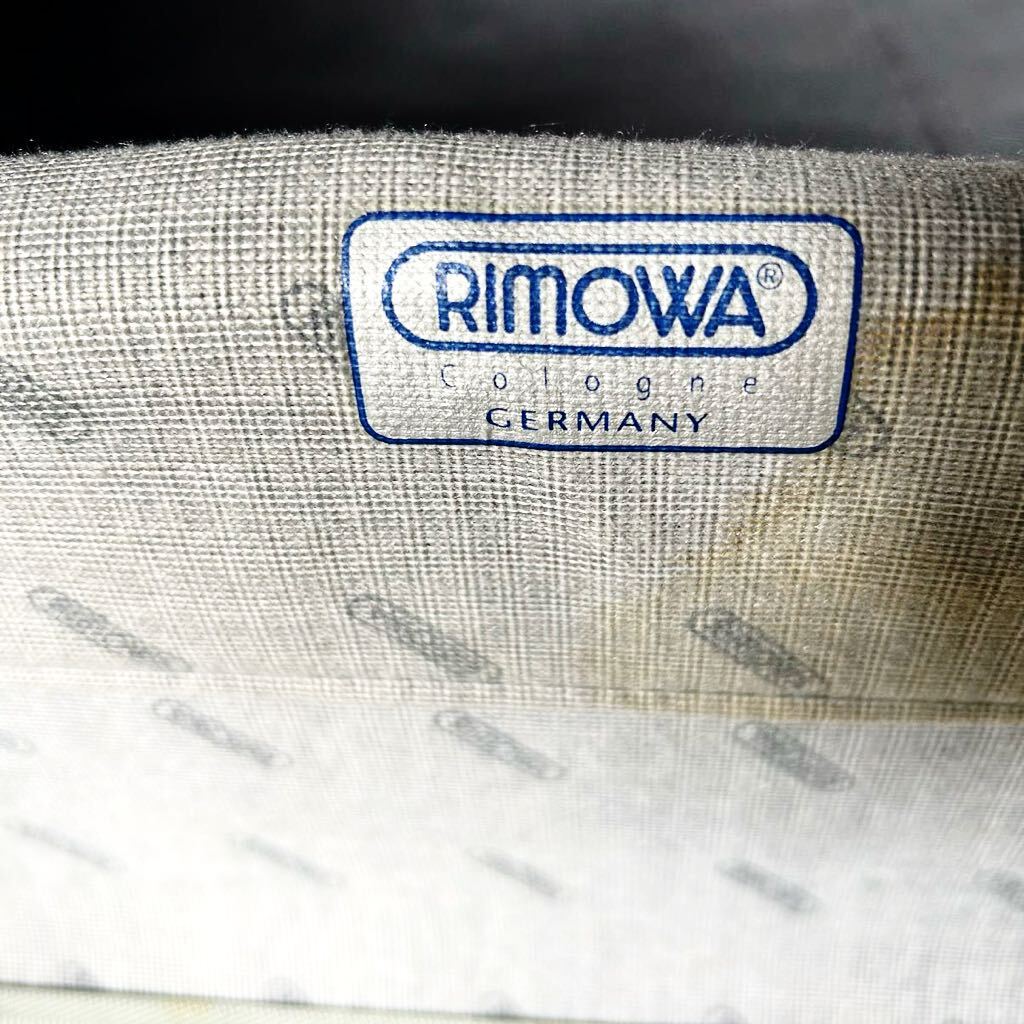 RIMOWA/リモワ スーツケース SALSA サルサシリーズ マットブラック 黒 ギャランティーカード シリアルナンバー有り サイズ大 _画像8