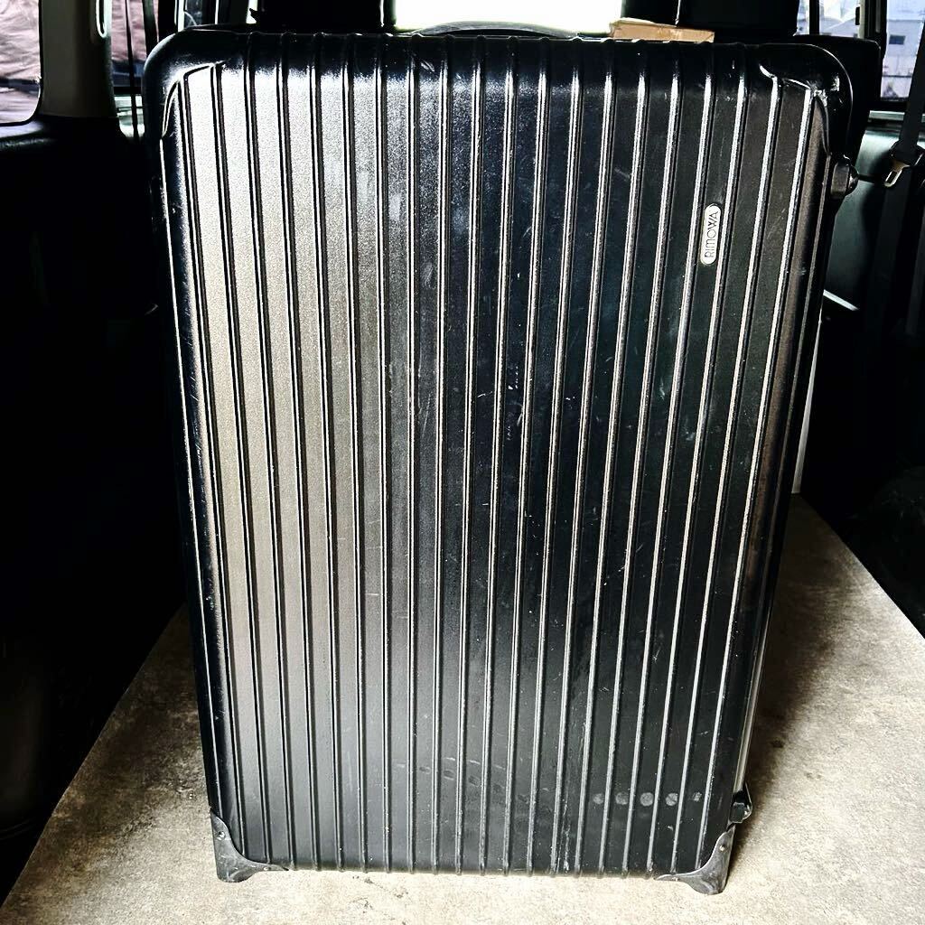 RIMOWA/リモワ スーツケース SALSA サルサシリーズ マットブラック 黒 ギャランティーカード シリアルナンバー有り サイズ大 _画像1