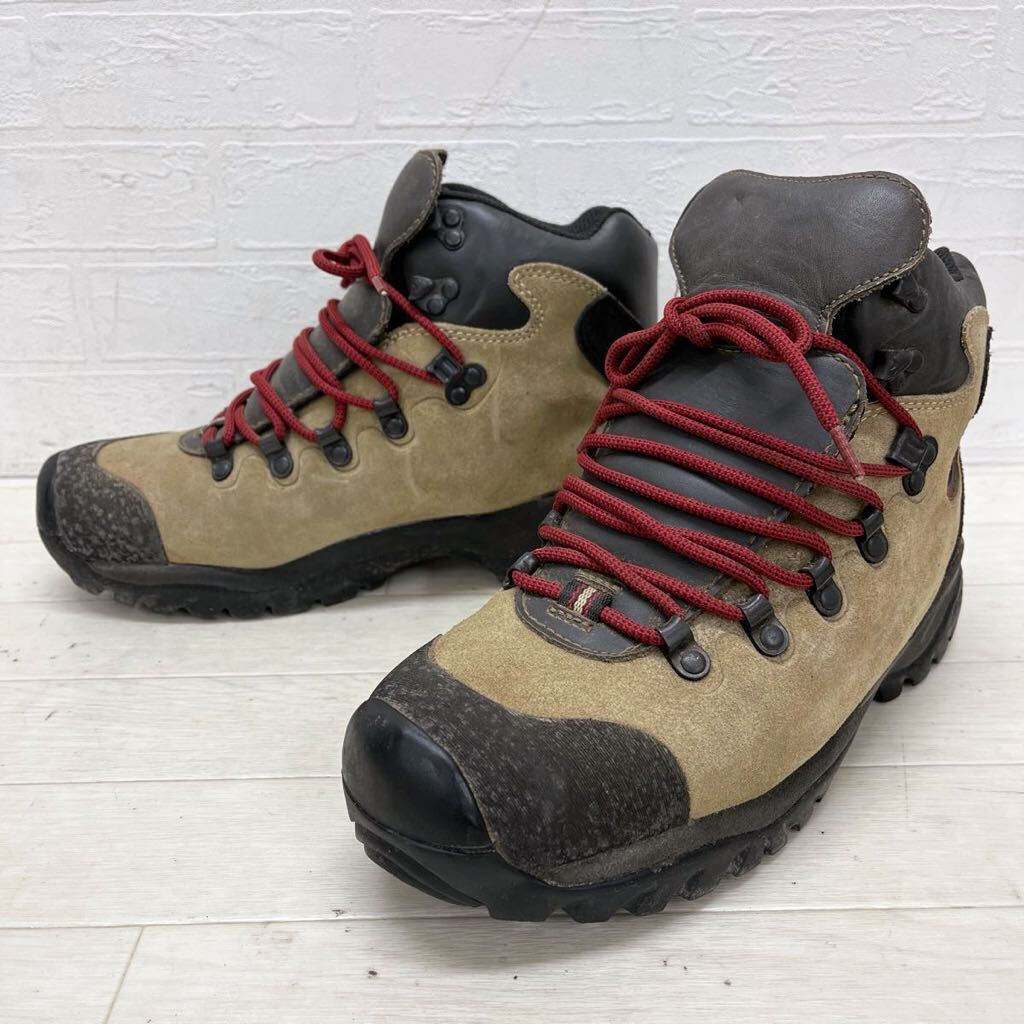 和269★ MERRELL メレル トレッキングブーツ ハイキング アウトドア US8.5 メンズ カーキ ブラックの画像1