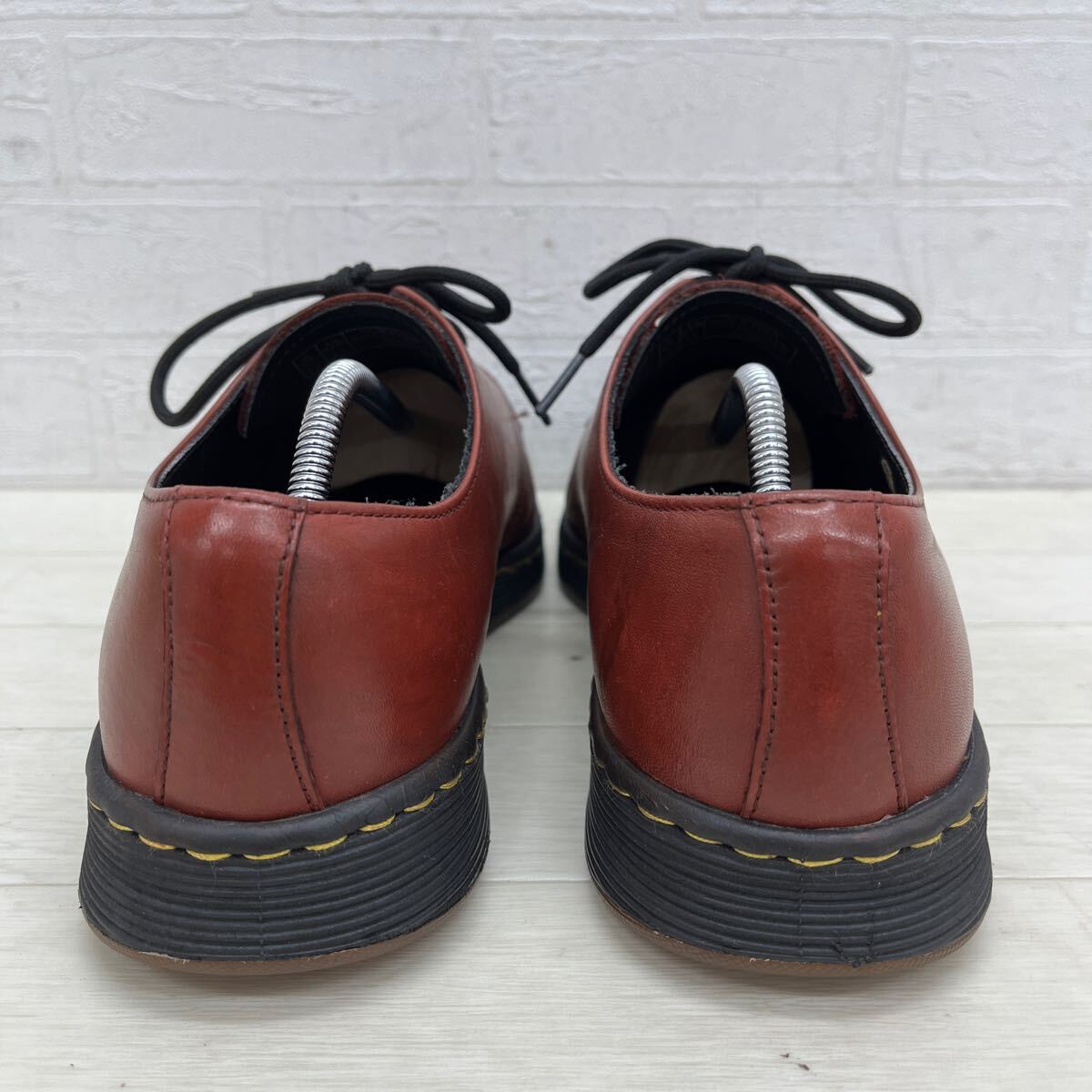 1378◎ Dr.Martens ドクターマーチン 靴 シューズ ウォーキング オックスフォード フラットソール ブラウン メンズUK9_画像5