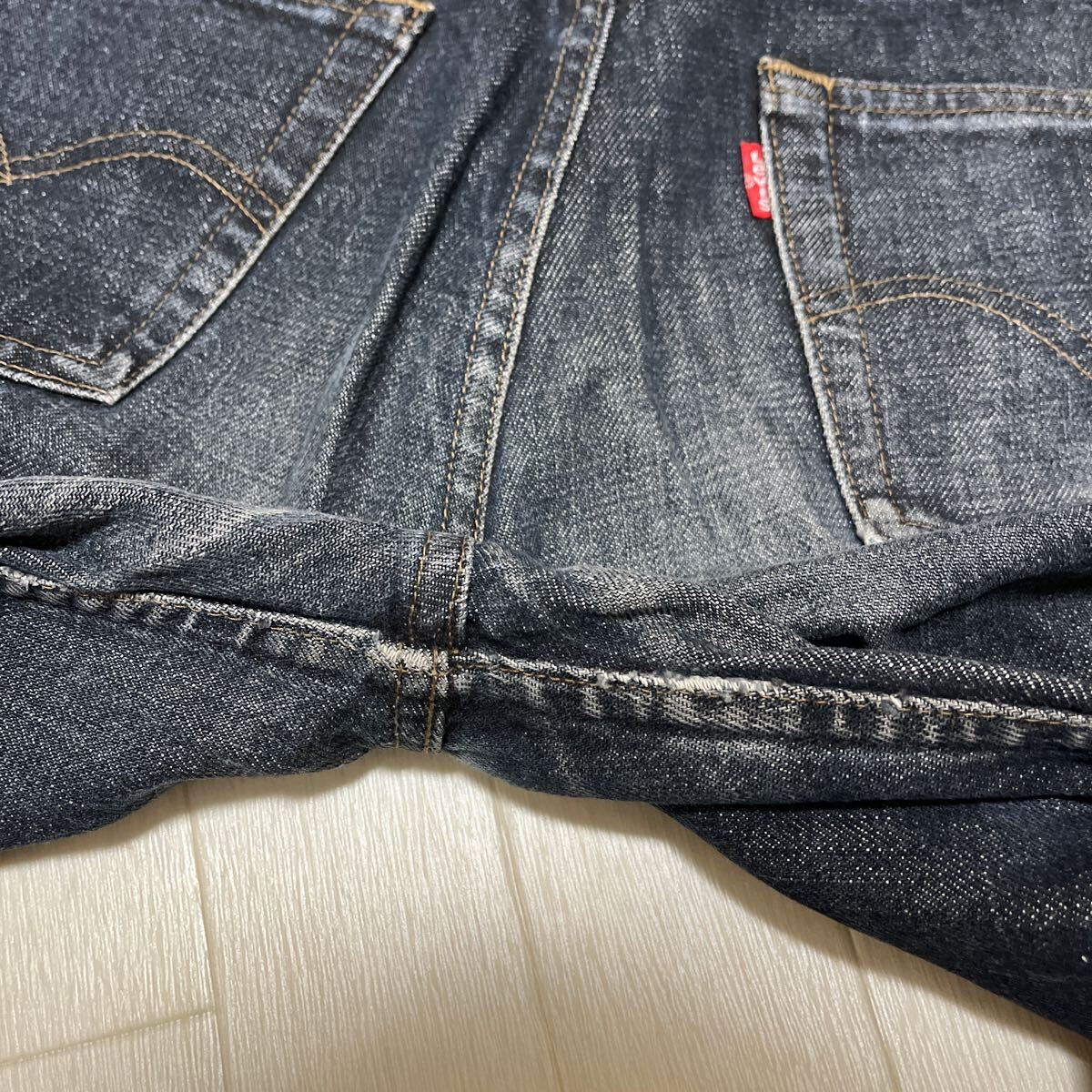 和252★ Levi's 503-0259 J-22刻印 リーバイス デニムパンツ ジーンズ ボトムス W31 L33 メンズ ブルー_画像4