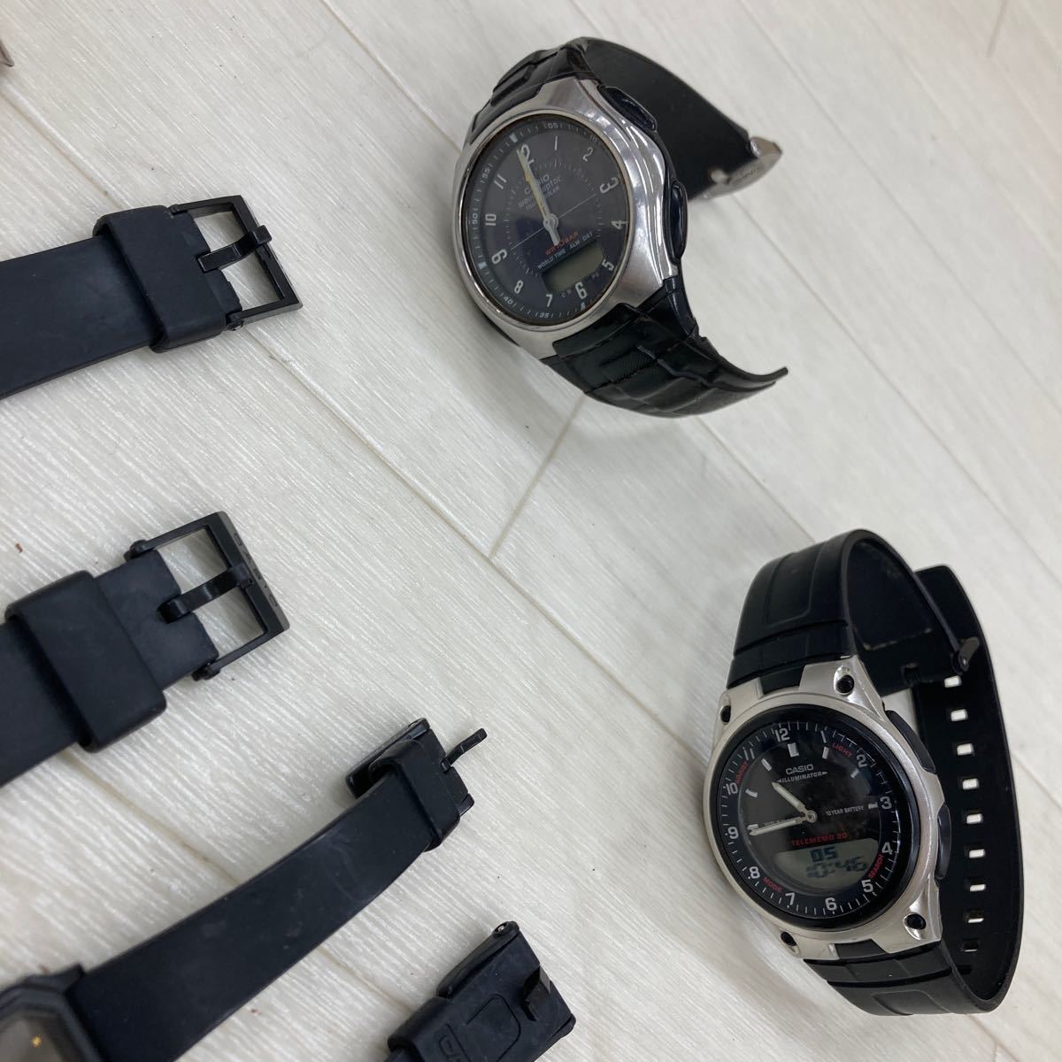 1210◎ 61点 ジャンク品 CASIO カシオ CITIZEN シチズン SEIKO セイコー ALBA アルバ 時計 腕時計 ネックレス ユニセックス_画像4