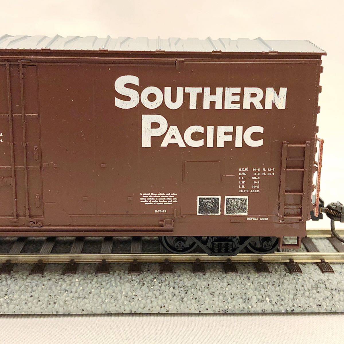 HO Details West BC-503 Southern Pacific 50' Double-Plug Door Boxcar #696425 鉄道模型 KATO TOMIX_画像5
