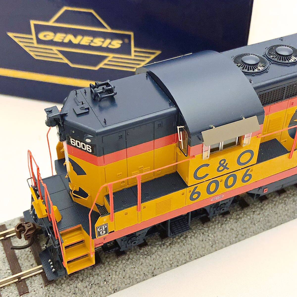 HO Athearn GENESIS G62737 GP9 EMD #6006 C&O Chessie System w/dcc Tsunami Sound 鉄道模型 KATO TOMIX