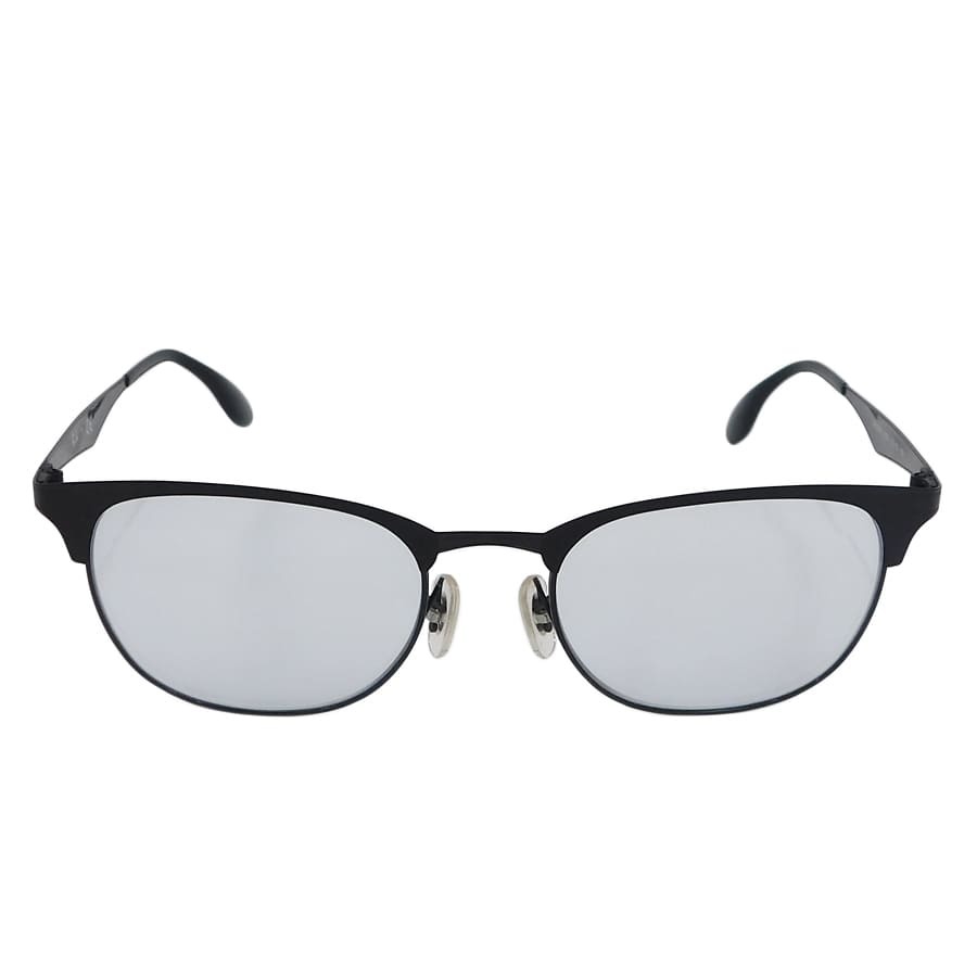 1円 ■ 新品同様 レイバン 眼鏡 RB6346 ブラック系 金属 シンプル ユニセックス 男女兼用 Ray・Ban ■E.Blp.An-12_画像3