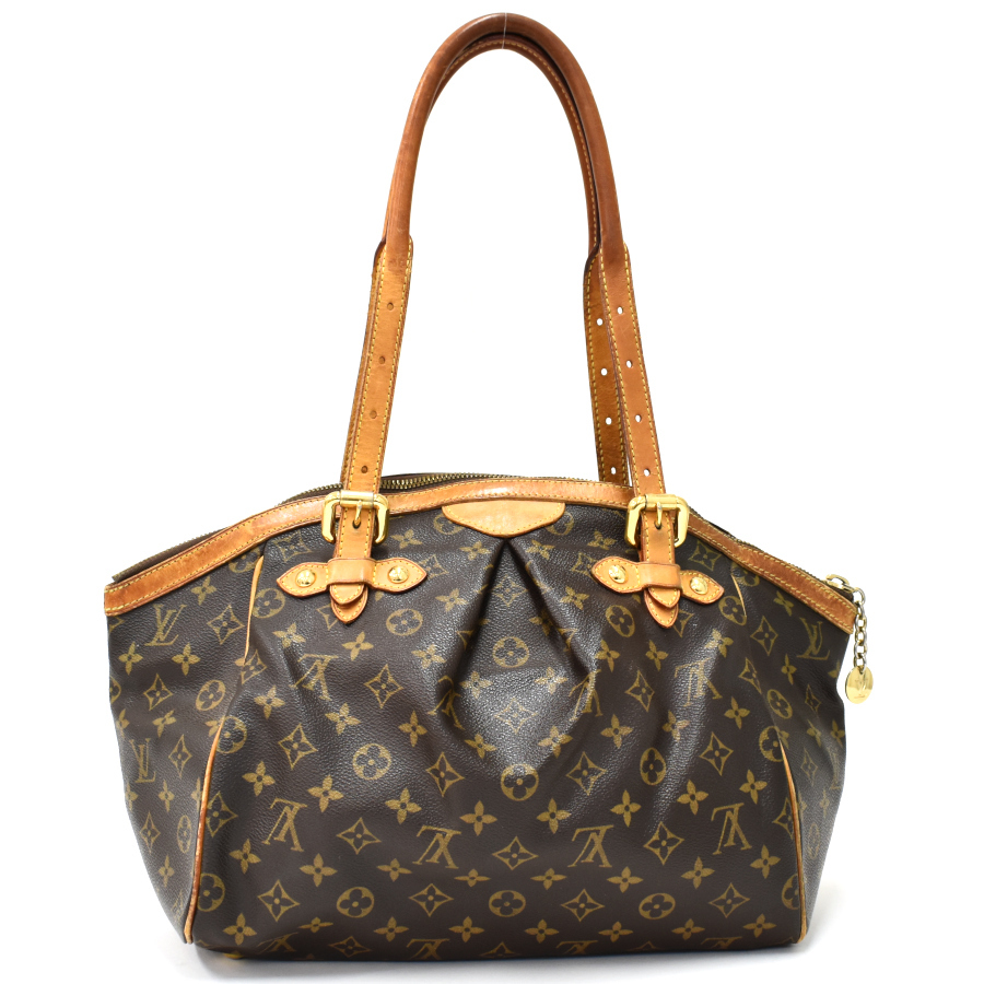 1円 ◎定価24万 美品 LOUIS VUITTON ルイヴィトン ショルダーバッグ ティボリGM M40144 モノグラム ブラウン◎L.Clre.tI-34_画像3