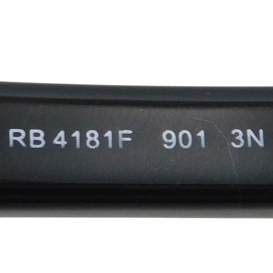 1円 ■ 極美品 レイバン サングラス RB4181F プラスチック ブラック系 男女兼用 Ray-Ban ■E.Bll.hP-4_画像7