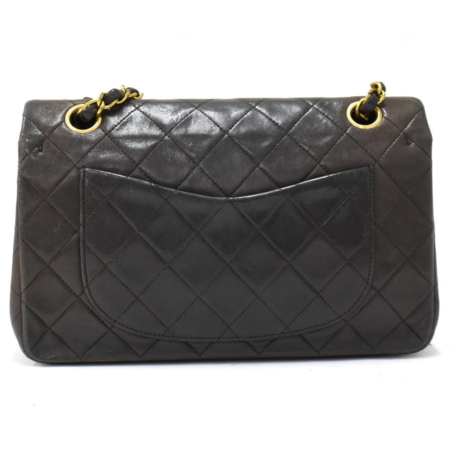 1円 ◎良品 CHANEL シャネル チェーンショルダーバッグ マトラッセ ココマーク レザー ブラック◎E.Dmii.bO-19_画像3