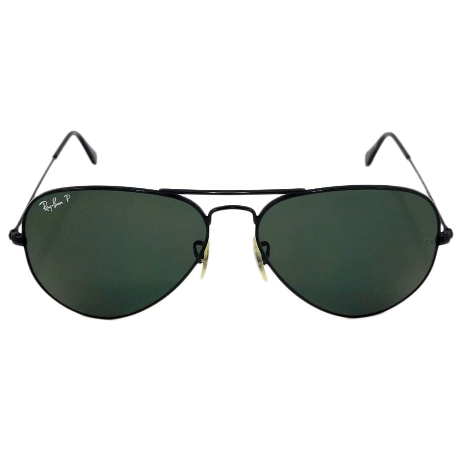 1円 ■ 極美品 レイバン サングラス RB3025 L2823 アビエーター ティアドロップ ブラック系 Ray Ban ■E.Bem.zE-22_画像3