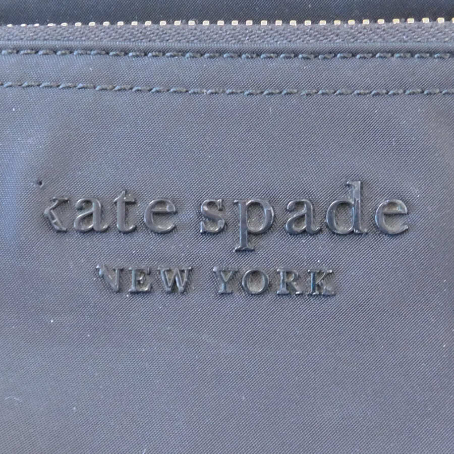 1円 ■ 美品 ケイトスペード リュック ブラック系 ナイロン 通勤 通学 普段使い Kate Spade ■E.Bip.An-21_画像8