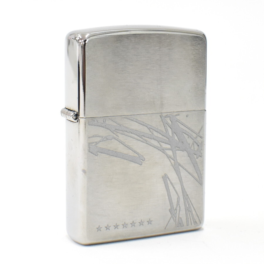 1円 ◆未使用品 ZIPPO ジッポ ライター Seven Stars アーティストデザイン 2014年製造 シルバー◆E.Bll.hP-14_画像2