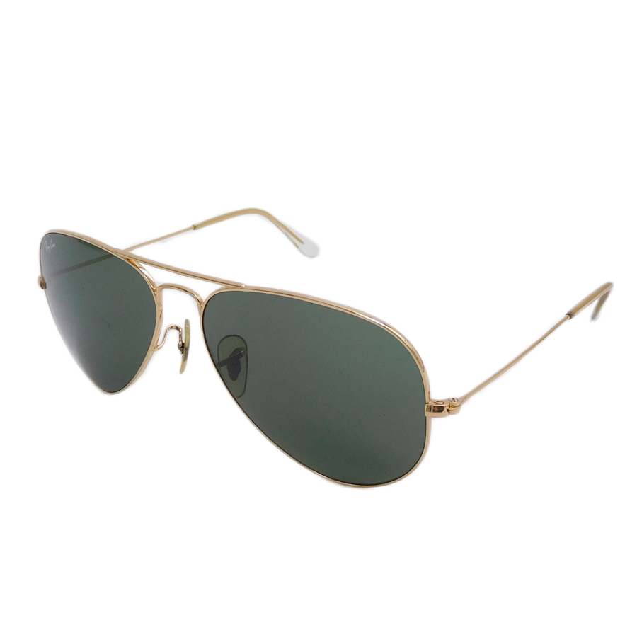 1円 ■ 極美品 レイバン サングラス ゴールド系×ブラック系 プラスチック×合金 RB3025 Ray Ban ■E.Bioe.hP-05_画像2