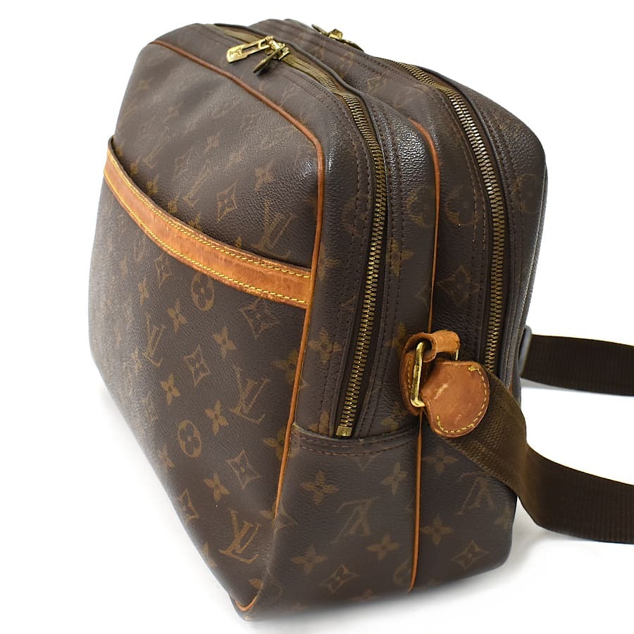 1円 ◆定価13万 美品 LOUIS VUITTON ルイヴィトン ショルダーバッグ リポーターGM M45252 モノグラム ブラウン◆E.Csr.tI-08_画像2