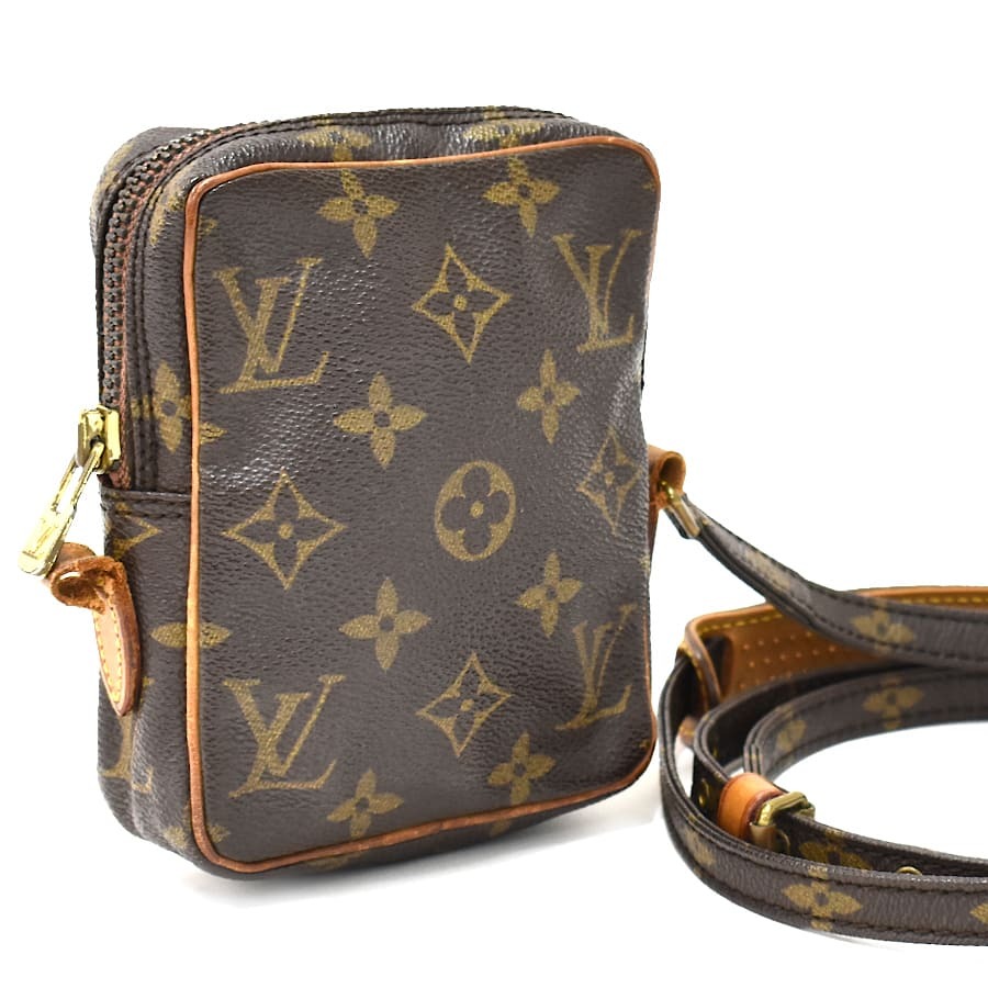 1円 ◆定価9.1万 LOUIS VUITTON ルイヴィトン ショルダーバッグ ミニダヌーブ M45268 モノグラム ヴィンテージ◆E.Cssl.ｔI-08_画像1