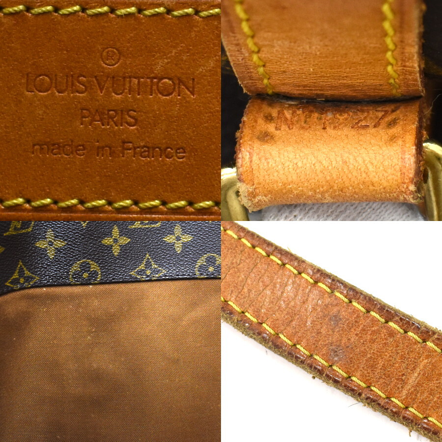 1円 ◆LOUIS VUITTON ルイヴィトン ショルダーバッグ サックショッピング M51109 モノグラム キャンバス ブラウン◆E.Cmol.tI-04_画像9