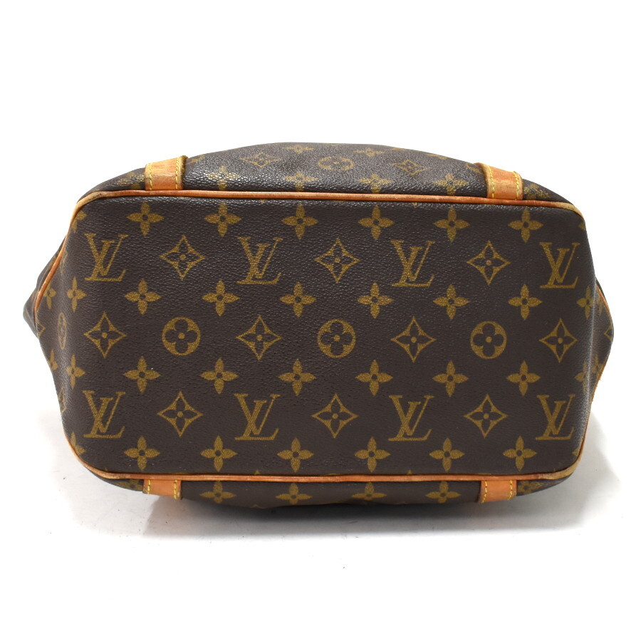 1円 ◆LOUIS VUITTON ルイヴィトン ショルダーバッグ サックショッピング M51109 モノグラム キャンバス ブラウン◆E.Cmol.tI-04_画像4