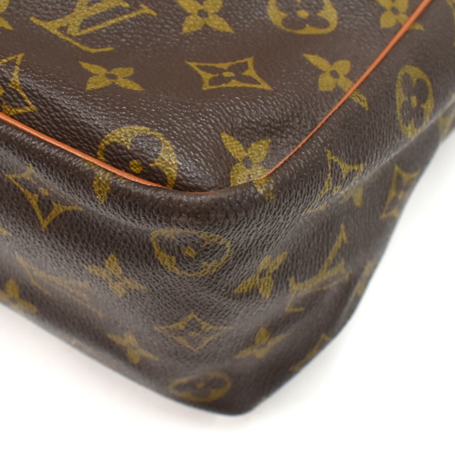 1円 ◆良品 LOUIS VUITTON ルイヴィトン ショルダーバッグ マルソー M40264 モノグラム キャンバス ブラウン◆E.Cssl.tI-06_画像6