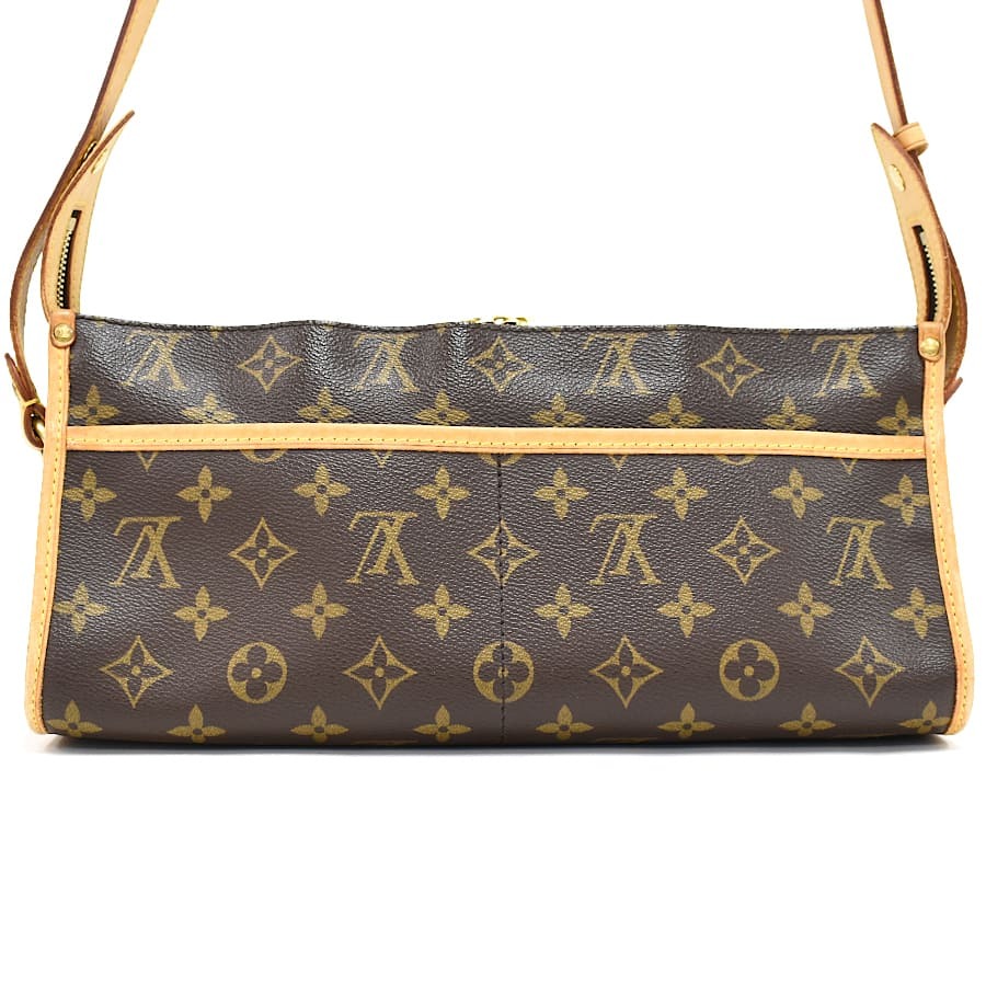 1円 ◎定価12万 極美品 LOUIS VUITTON ルイヴィトン ポパンクールロン ショルダーバッグ M40008 モノグラム◎E.Clmo.oR-29_画像3