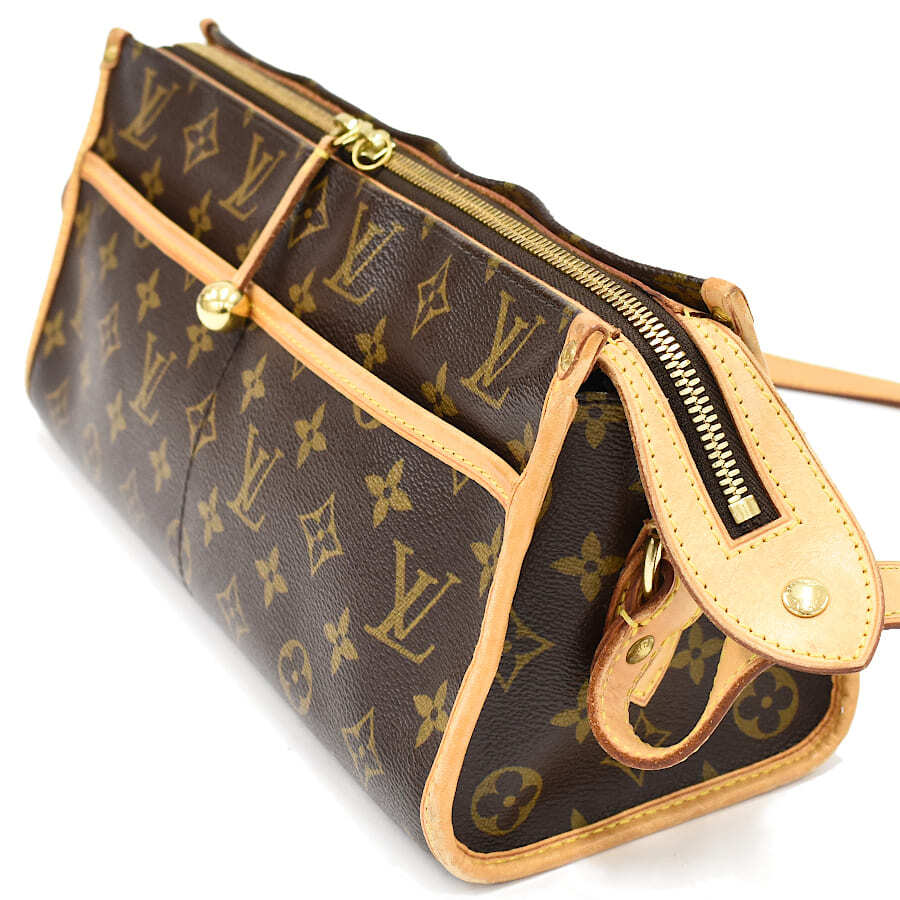 1円 ◎定価12万 極美品 LOUIS VUITTON ルイヴィトン ポパンクールロン ショルダーバッグ M40008 モノグラム◎E.Clmo.oR-29_画像2