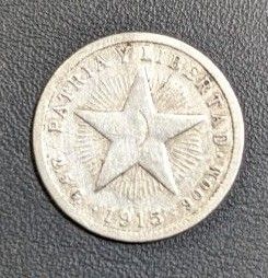 コイン 古銭 銀貨 旧硬貨　キューバ　10センタボ 硬貨
