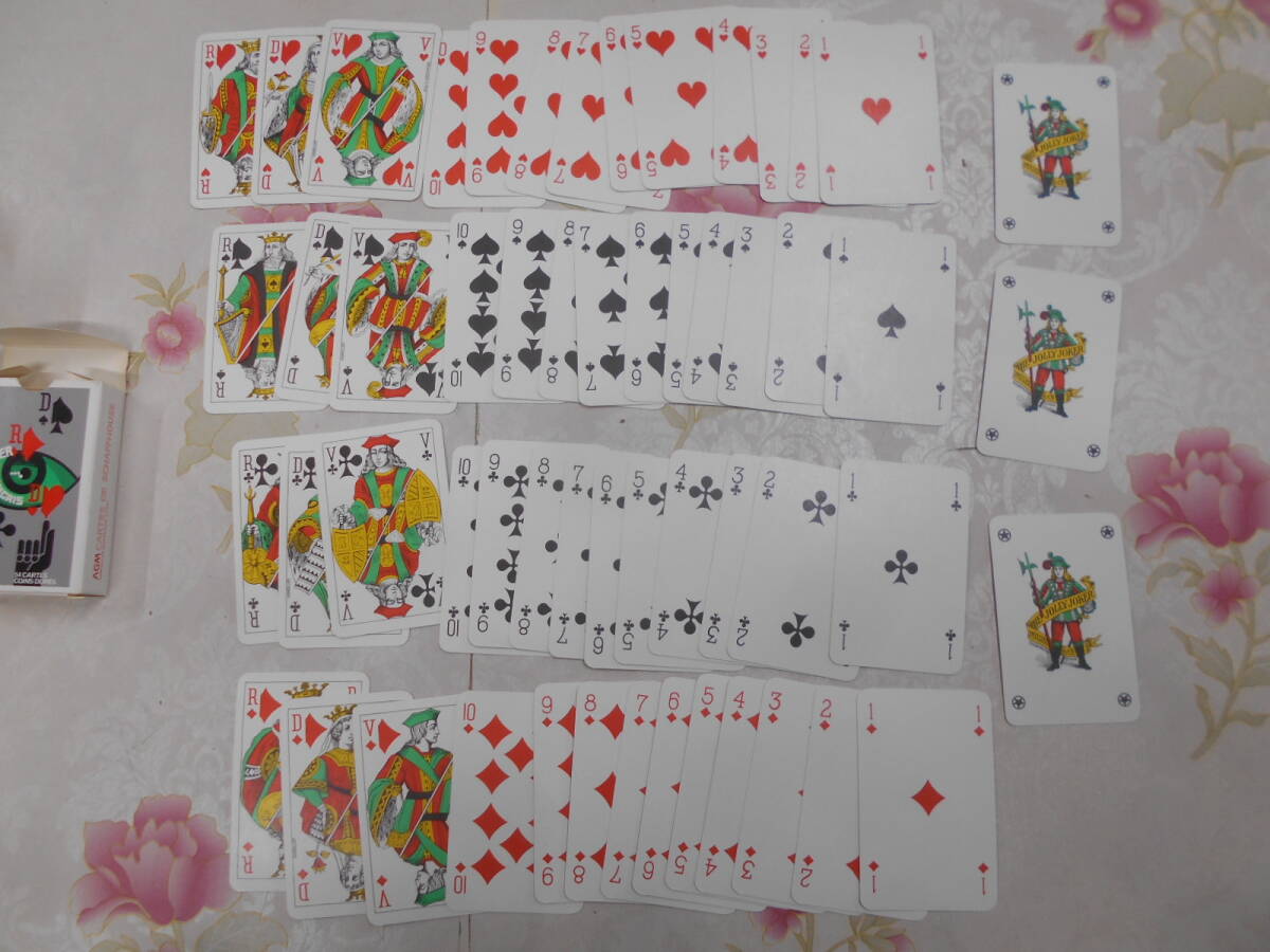 G○/15/外国のトランプ・カードゲーム 6個まとめて/POKER SUPERFINE CADET Speelkaarten Doppelkopfほかの画像8
