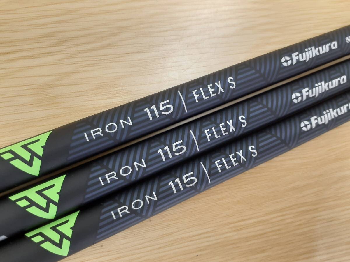 フジクラ TRAVIL IRON 115 (S)、7Iと8Iと9I用の3本セット_画像2