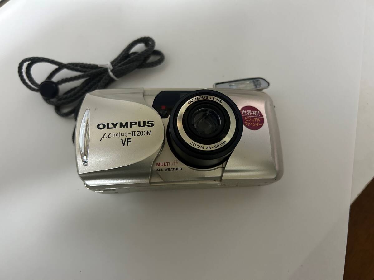 OLYMPUS μ [mju:]ー II ZOOM VF OLYMPUS LENS 38-80mm コンパクトフィルムカメラ_画像6