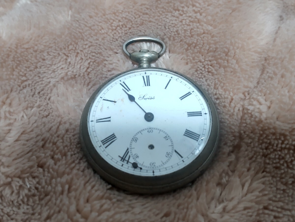 戦前 スモールセコンド 手巻き 懐中時計 ジャンク 2の画像4