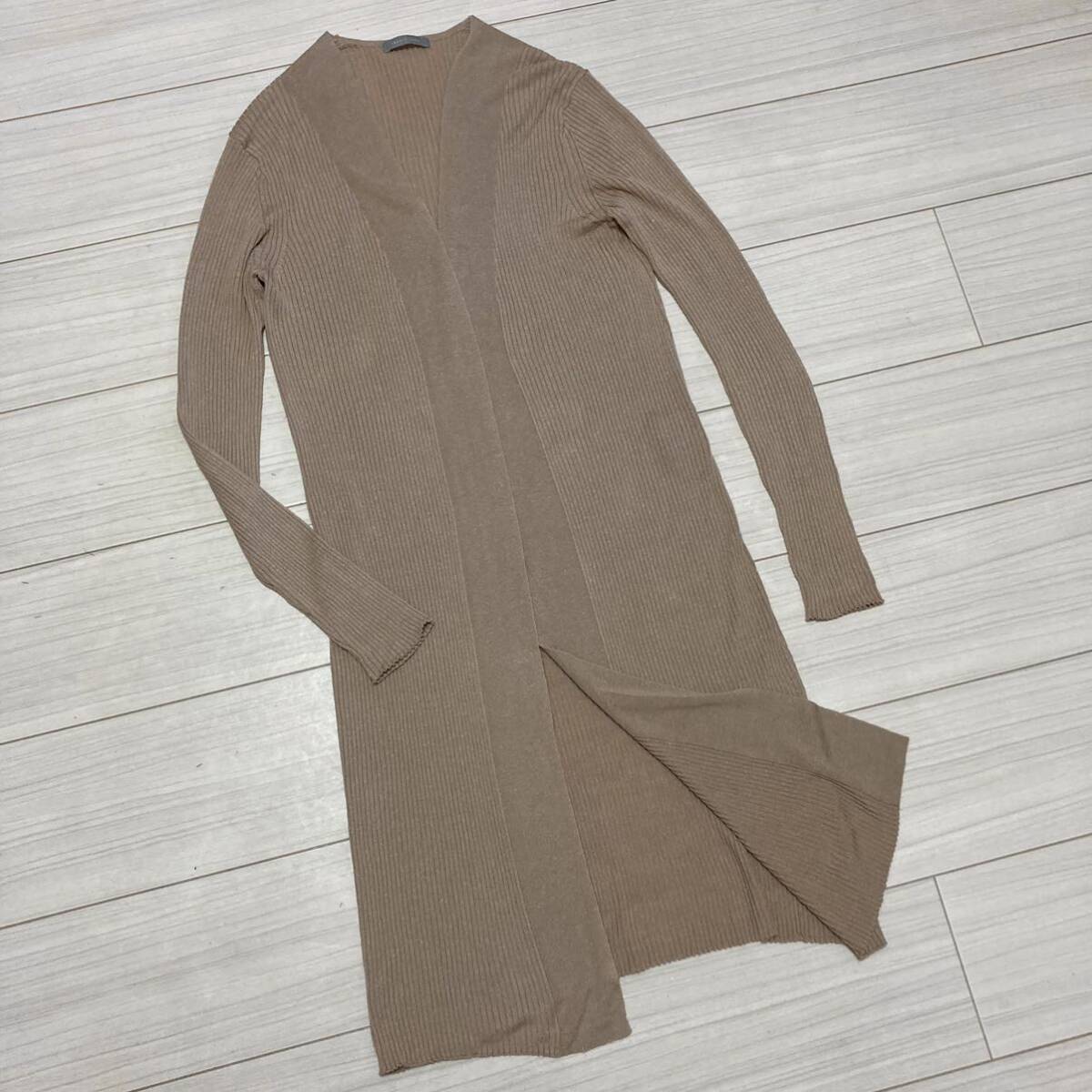 23ss 美品 theory luxe セオリーリュクス ロング カーディガン 23ss 美品 theory luxe セオリーリュクス ロング カーディガン