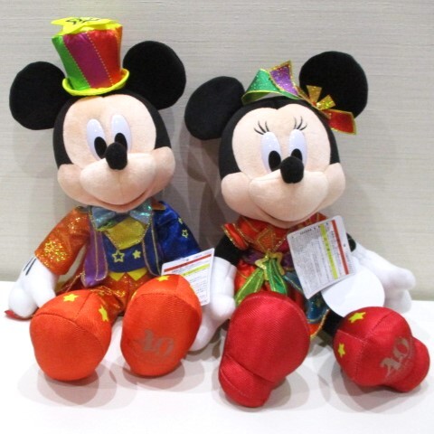 東京ディズニーランド40周年 ミッキーマウス ぬいぐるみ ドリームゴーラウンド　送料無料